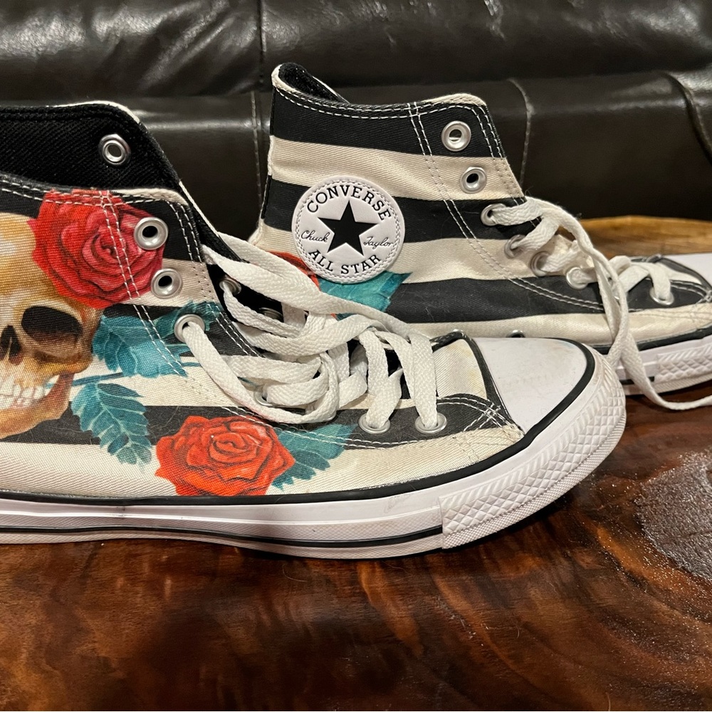 Converse Chuck Taylor Sugar Skull women size 9 - Picture 4 of 4